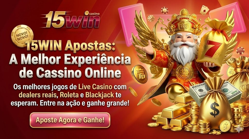 15WIN Apostas: A Melhor Experiência de Cassino Online