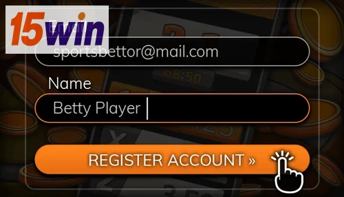 Registo na 15win
