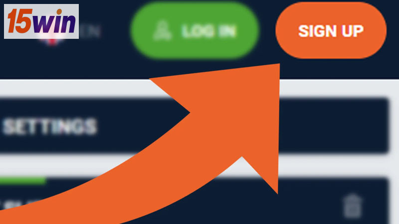 Registo na 15win